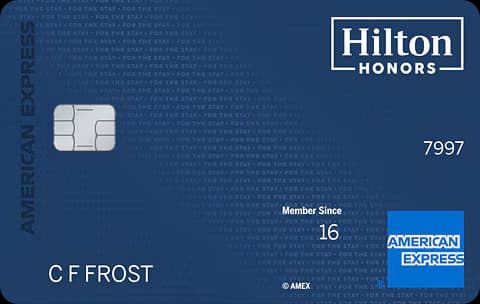 Hilton Surpass card